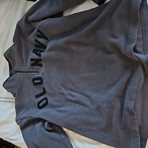 Old Navy grey fleece